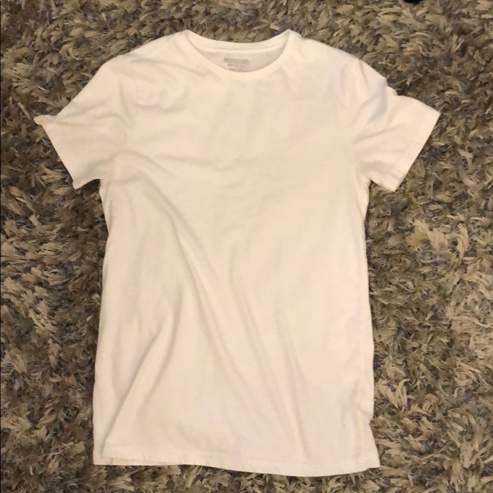 Short sleeve white t shirt